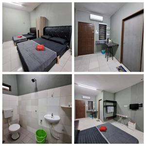 Ένα μπάνιο στο ROOMSTAY BIENA SANA