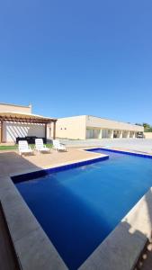 Swimmingpoolen hos eller tæt på Dunas residence casa 15- Lençois Maranhense