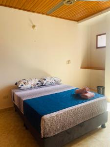 Postel nebo postele na pokoji v ubytování Castillo de la Popa