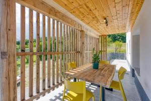 Balkón nebo terasa v ubytování VILA LISJAK - Apartments
