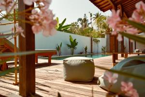 Zahrada ubytování Palm Paradise Lembongan