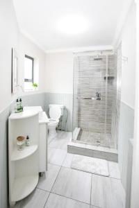 Koupelna v ubytování Buchan' corner Unit 1