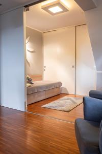 Łóżko lub łóżka w pokoju w obiekcie Apartament Nosalowy Sen Jacuzzi & Sauna