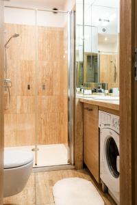 Łazienka w obiekcie Apartament Nosalowy Sen Jacuzzi & Sauna