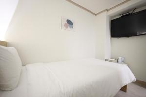 TV a/nebo společenská místnost v ubytování J5 Hostel + 37 fotografií