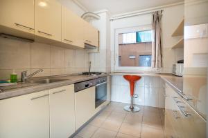 Kuchyň nebo kuchyňský kout v ubytování Apartment Adagio