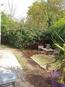 Zahrada ubytování Studio avec jardin