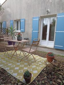 Zahrada ubytování Studio avec jardin