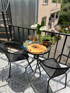Balkón nebo terasa v ubytování Guest House Leon