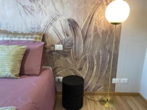 Postel nebo postele na pokoji v ubytování Inn Alba