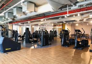 Fitness centrum a/nebo fitness zařízení v ubytování Incredible 1BR, Downtown Views II near Dubai Mall