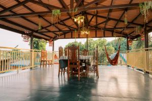 Balkón nebo terasa v ubytování Villa Leonida Resort