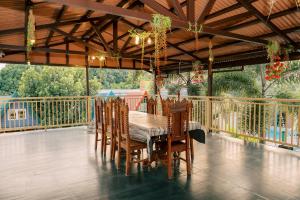 Balkón nebo terasa v ubytování Villa Leonida Resort