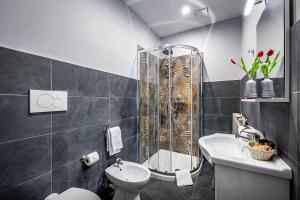 Koupelna v ubytování La Corte di Ripoli