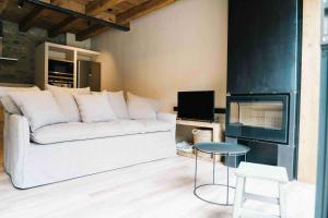 TV a/nebo společenská místnost v ubytování Cal Rus Apartament 3