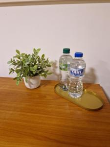 Nápoje v ubytování The Nu Place Suite