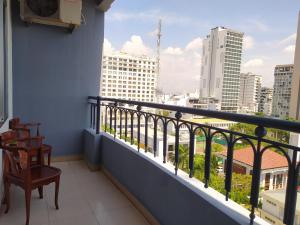 Balkón nebo terasa v ubytování Tuệ Tĩnh Tower