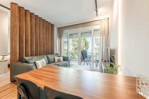 Χώρος καθιστικού στο Luxury Seaview Apartment