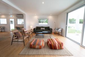 Χώρος καθιστικού στο Casa da Bela Vista (Piscina e Vista Mar)