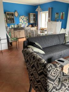 Χώρος καθιστικού στο Haus Türkis
