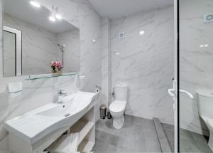 Koupelna v ubytování Martinez Hotel All Inclusive