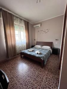 Postel nebo postele na pokoji v ubytování Via Vai