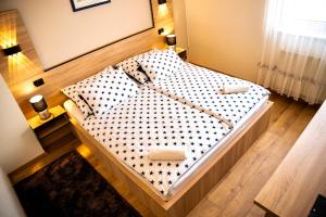 Posteľ alebo postele v izbe v ubytovaní Hotel Bolero
