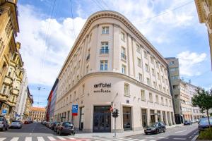 Das Gebäude in dem sich das Hotel befindet