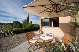 Balkón alebo terasa v ubytovaní Garden Relais Le Fontanelle