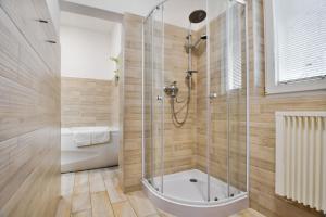 Kúpeľňa v ubytovaní Apartmány Děčín