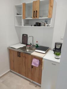Kuchyň nebo kuchyňský kout v ubytování Sky Rooms 1 + 6 fotografií