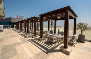 Balkón nebo terasa v ubytování Sea Point Hotel Dubai Islands Formerly Park Regis by Prince