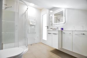 Kúpeľňa v ubytovaní Apartmány Děčín