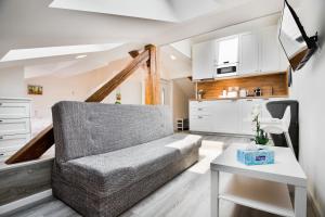 Kuchyňa alebo kuchynka v ubytovaní Apartmány Děčín