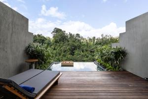 Zahrada ubytování The Clifton Ubud Valley Villas