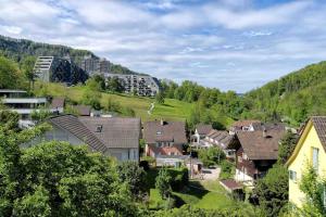 a small town in the mountains with houses at Dein Haus für den Zürich-Trip! in Adliswil
