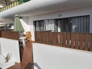Balkón alebo terasa v ubytovaní Dunasol Fuerteventura