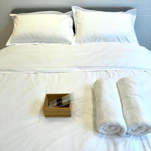 Letto o letti in una camera di Simple Dog Bungalow