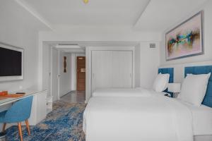 Helnan Hotel - Port Fouad客房内的一张或多张床位