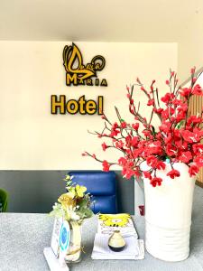 Certifikát, hodnocení, plakát nebo jiný dokument vystavený v ubytování Maria Hotel