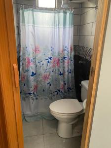 Koupelna v ubytování Hotel Pacuare Turrialba