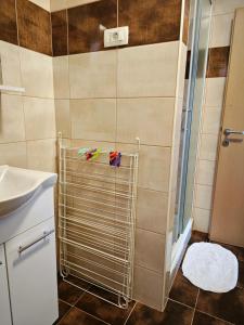Kúpeľňa v ubytovaní Cozy Old Town Apartment