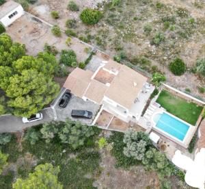 Een luchtfoto van 3 bedrooms villa with private pool and wifi at Benicarlo