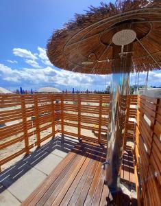 Balkón nebo terasa v ubytování Hotel Ariella