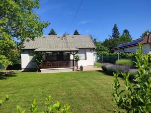 A garden outside Holiday home in Balatonfenyves 27939