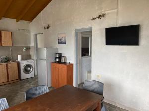 Kuchyň nebo kuchyňský kout v ubytování Hamre Apartments (Nicholas)