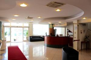 Posezení v ubytování Blue Hotel