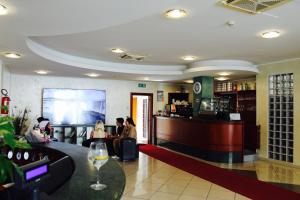Nápoje v ubytování Blue Hotel