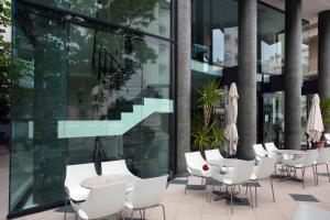 A seating area at Hotel Ali d'Oro