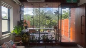 Balkon oz. terasa v nastanitvi Playful House